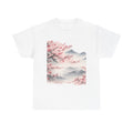 Cherry Blossom Tee - Elm Studio, Unisex Nature Graphic T-Shirt