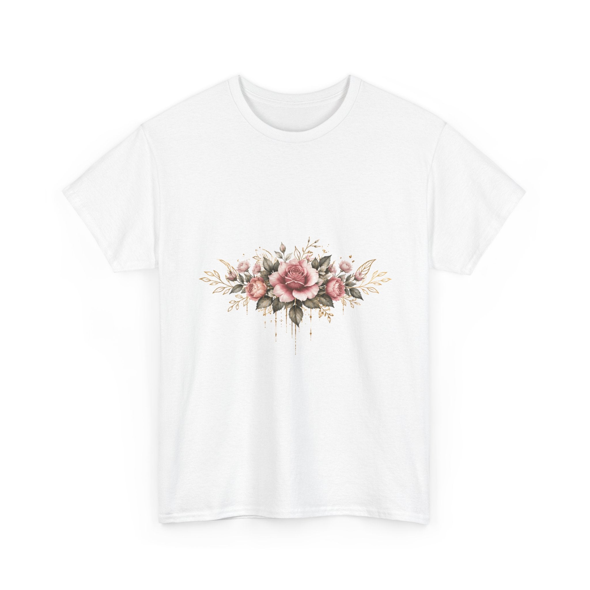 Floral Stem Tee - Elm Studio, Unisex Nature Graphic T-Shirt