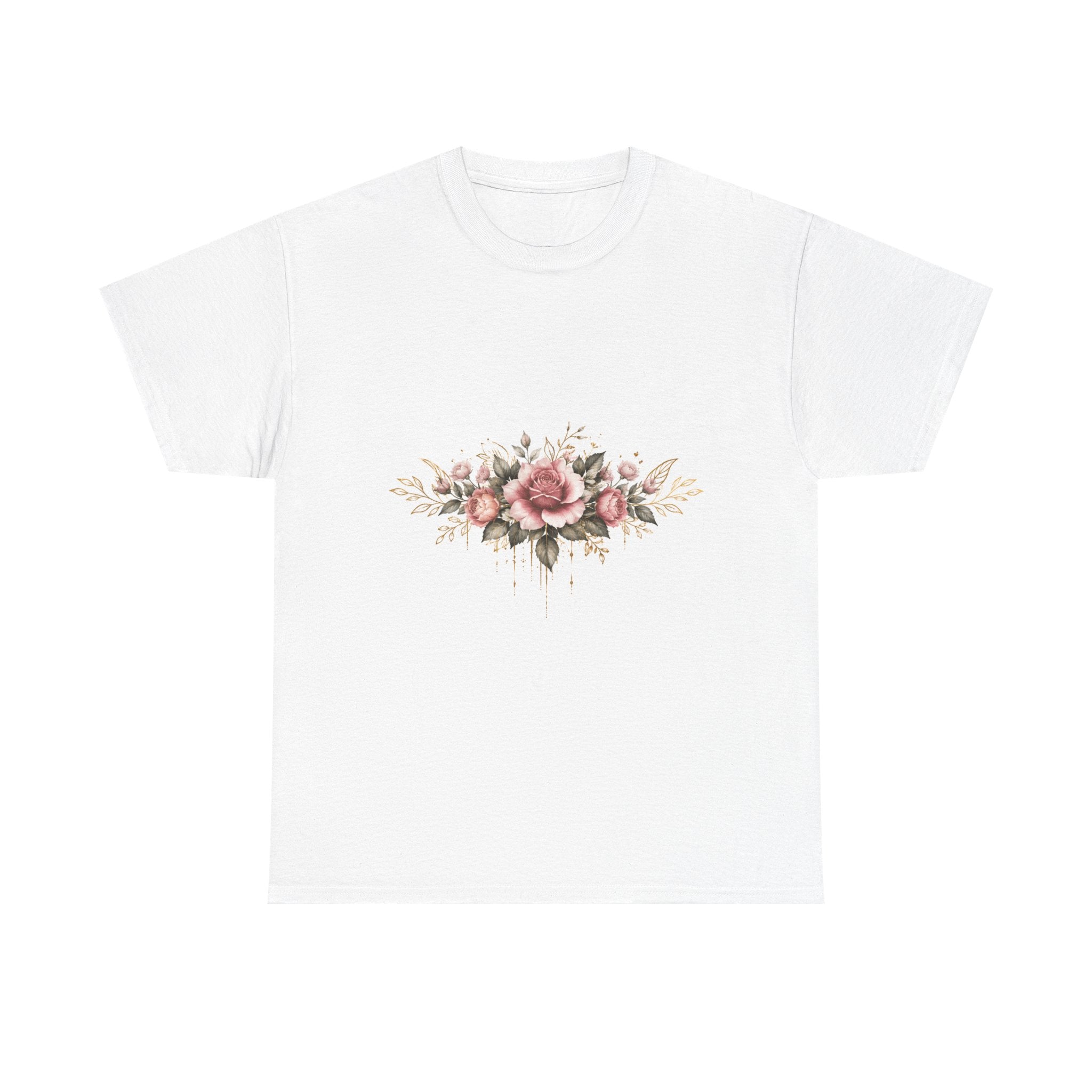 Floral Stem Tee - Elm Studio, Unisex Nature Graphic T-Shirt