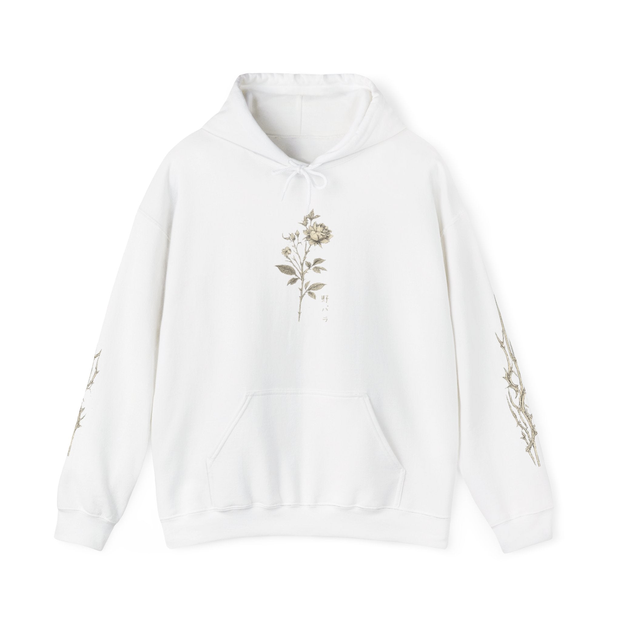 Floral Stem Hoodie